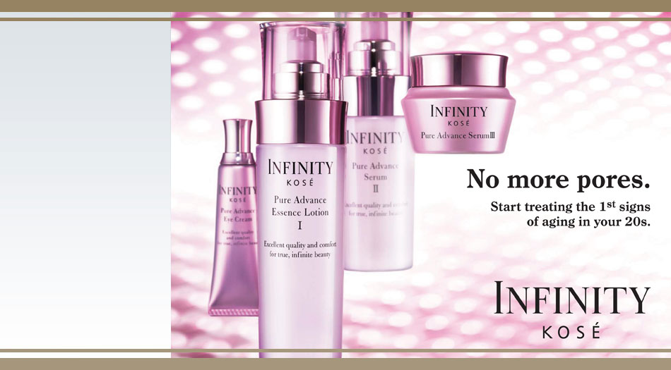 Skin that masters beauty will illuminate the future.Heightening the “beauty potential” of your skin to the maximum. INFINITY KOSÉ is releasing Prestigious.